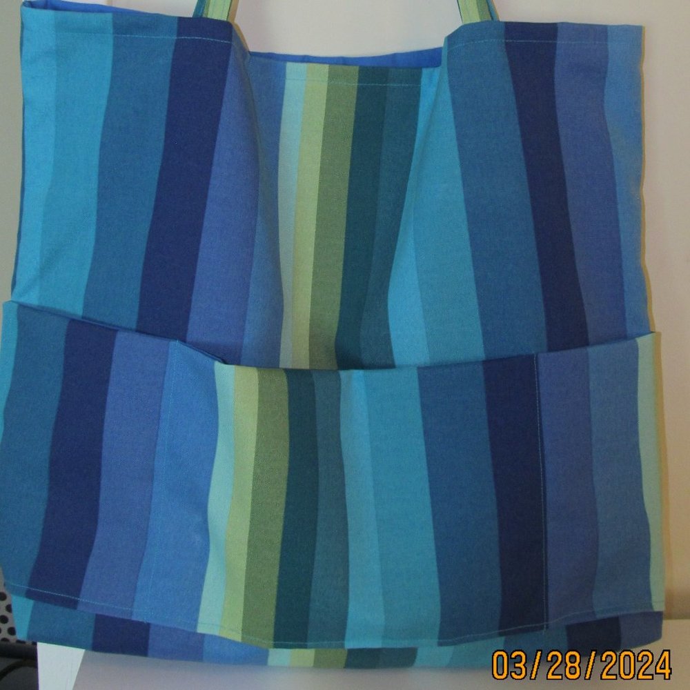 Sea Strips Beach Bag Item #103124